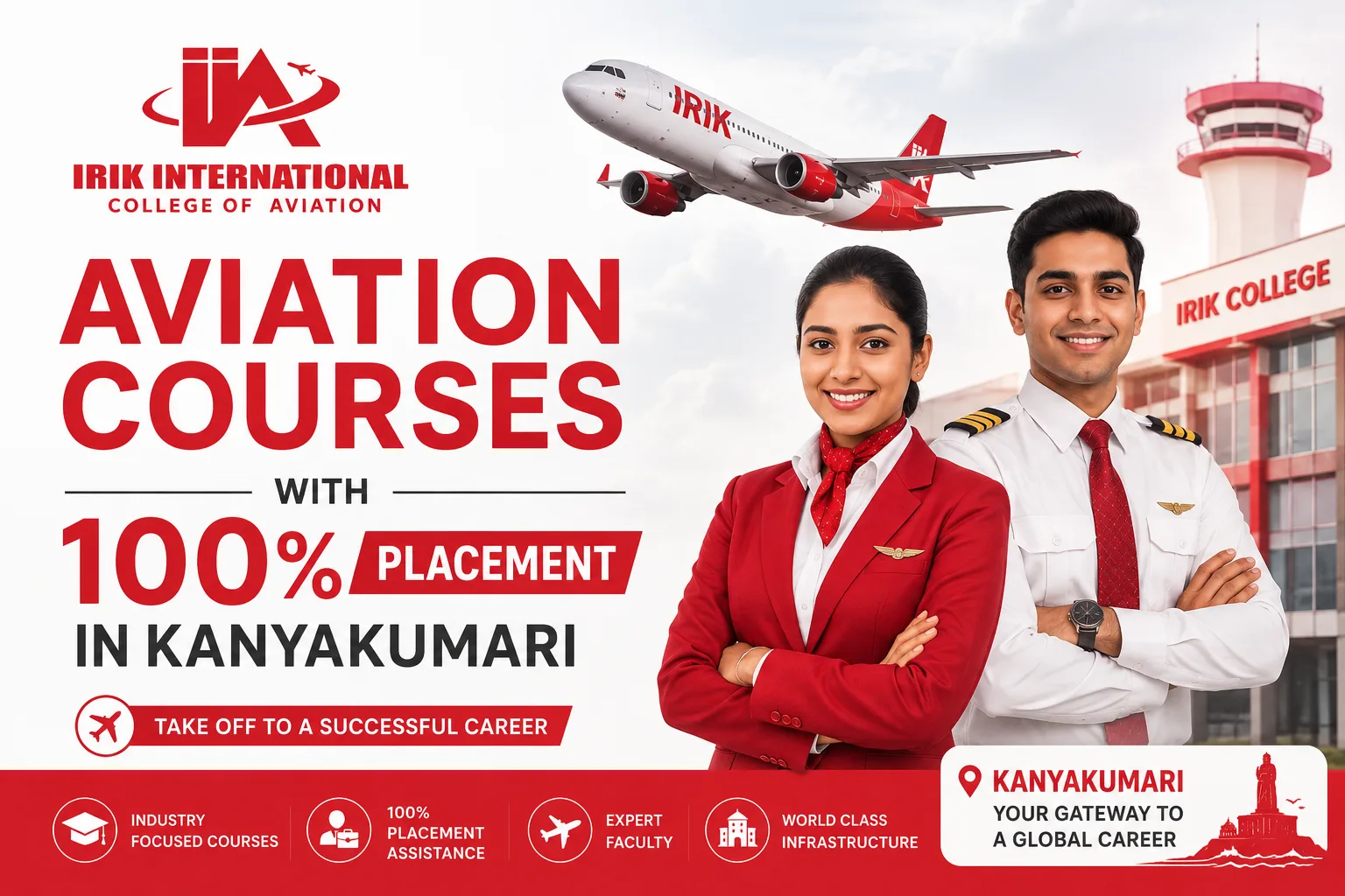 Top 10 Career Opportunities in Kanyakumari District After Aviation Training