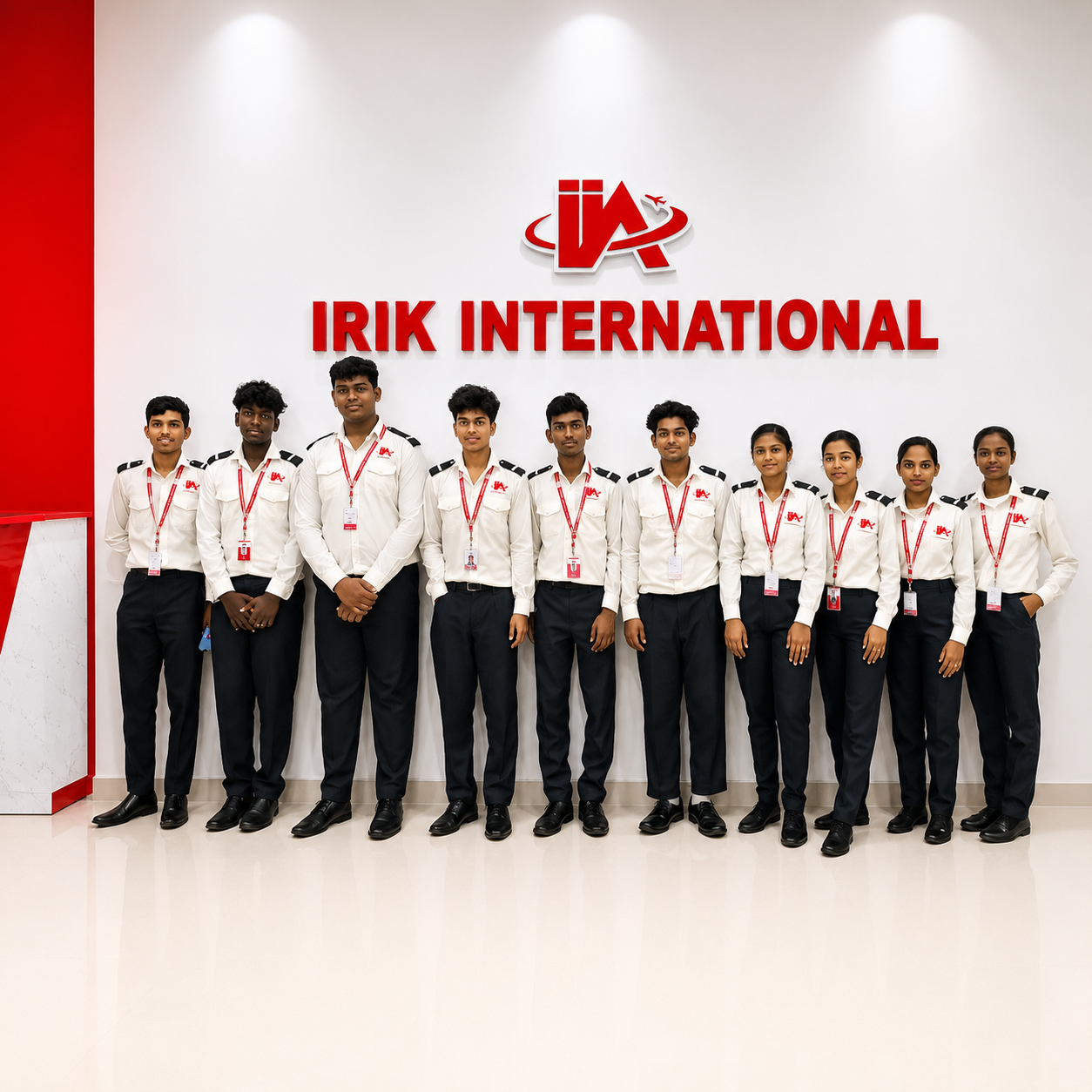 IRIK aviation college students campus life Kanyakumari